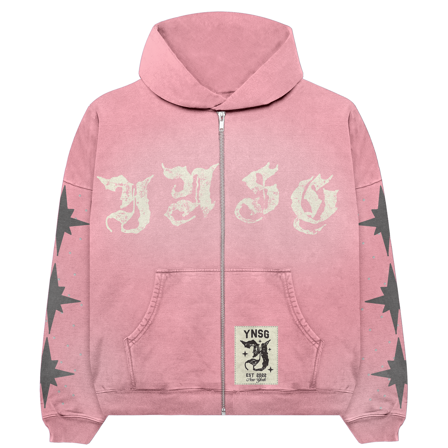 YNSG “Bubble Gum” Zip up – You Never Stop Growing YNSG “Bubble Gum” Zip up – You Never Stop Growing